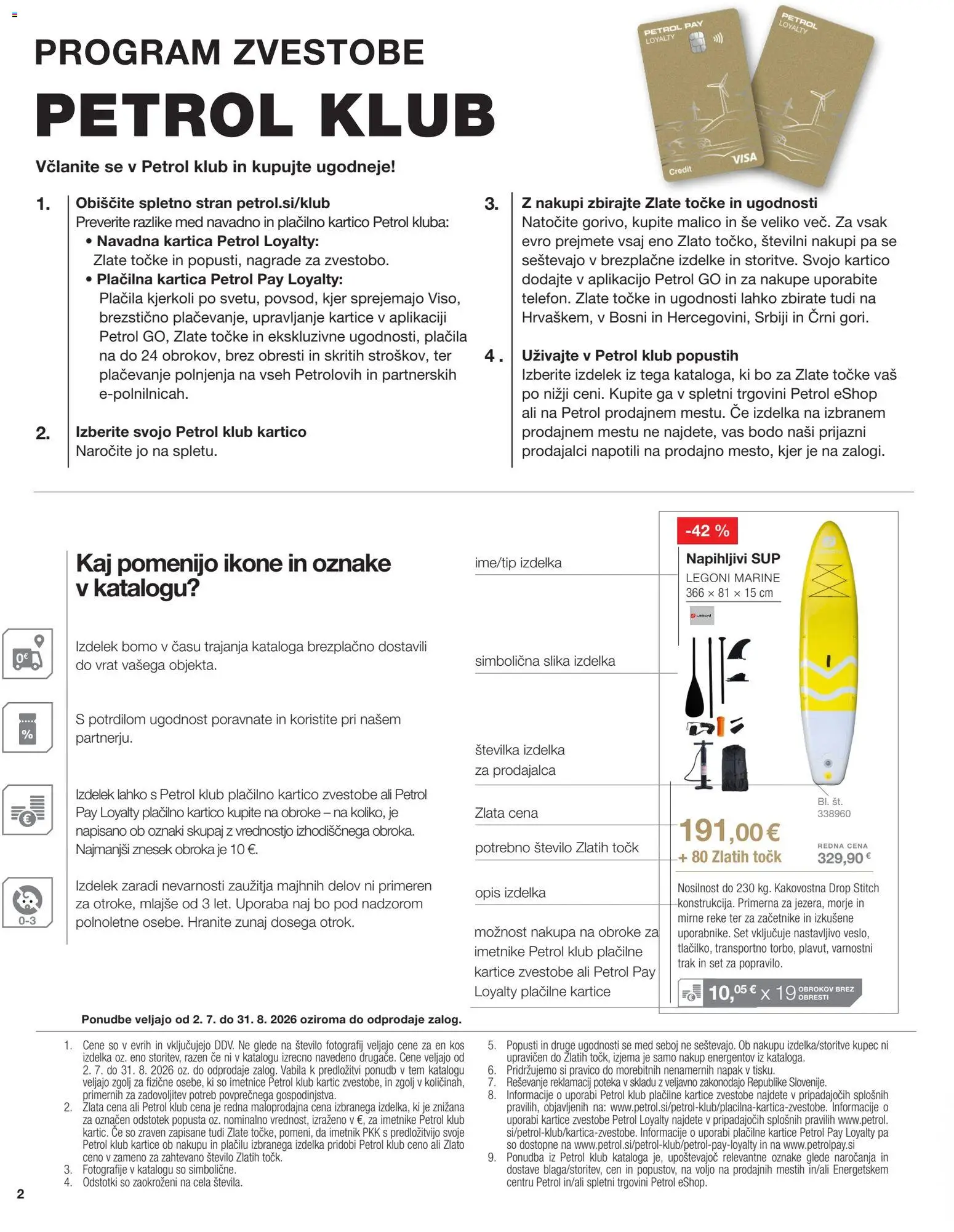 Novi Petrol katalog ponudbe – veljaven od 02.07.2026 | Stran: 2 | Izdelki: Sup, Kos