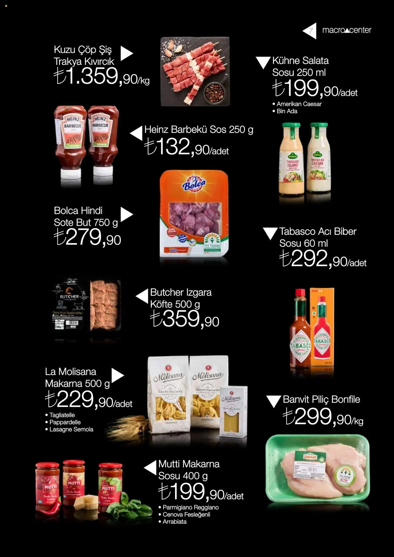 Migros Katalog - MacroStyle - 01.05.2026 tarihinden itibaren geçerlidir | Sayfa: 7 | Ürünler: Sos, Piliç, Acı biber, Izgara