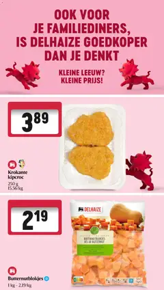 Delhaize folder week 39 - Voorbeeld van een folder van Delhaize, geldig van 17/09/2026 | Pagina: 38 | Producten: Chicken Nuggets, Squash