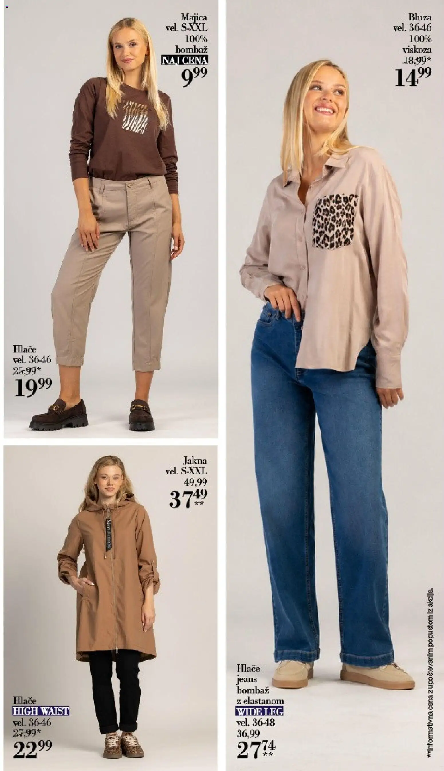 Novi Mana katalog ponudbe – veljaven od 16.09.2026 | Stran: 3 | Izdelki: Majica, Jakna, Hlace