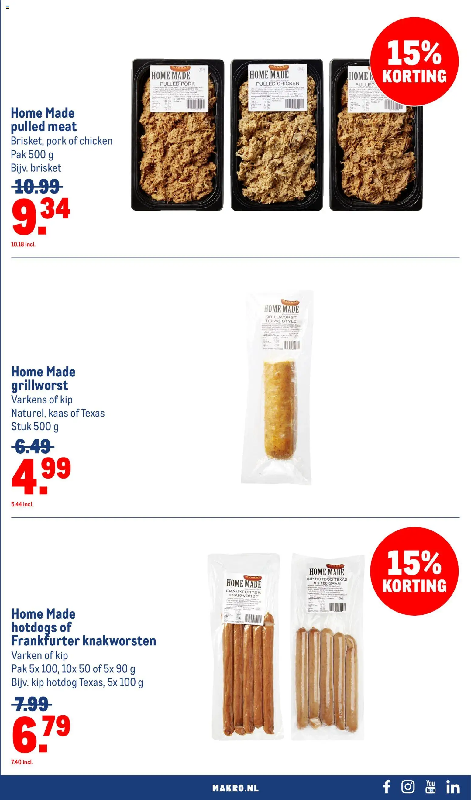 {H1} | Pagina: 67 | Producten: Pulled pork, Kaas, Hotdog, Pulled chicken