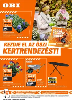 OBI akciós újság Kiskunhalas - amely érvényes a következő dátumtól: 2026.09.01.
