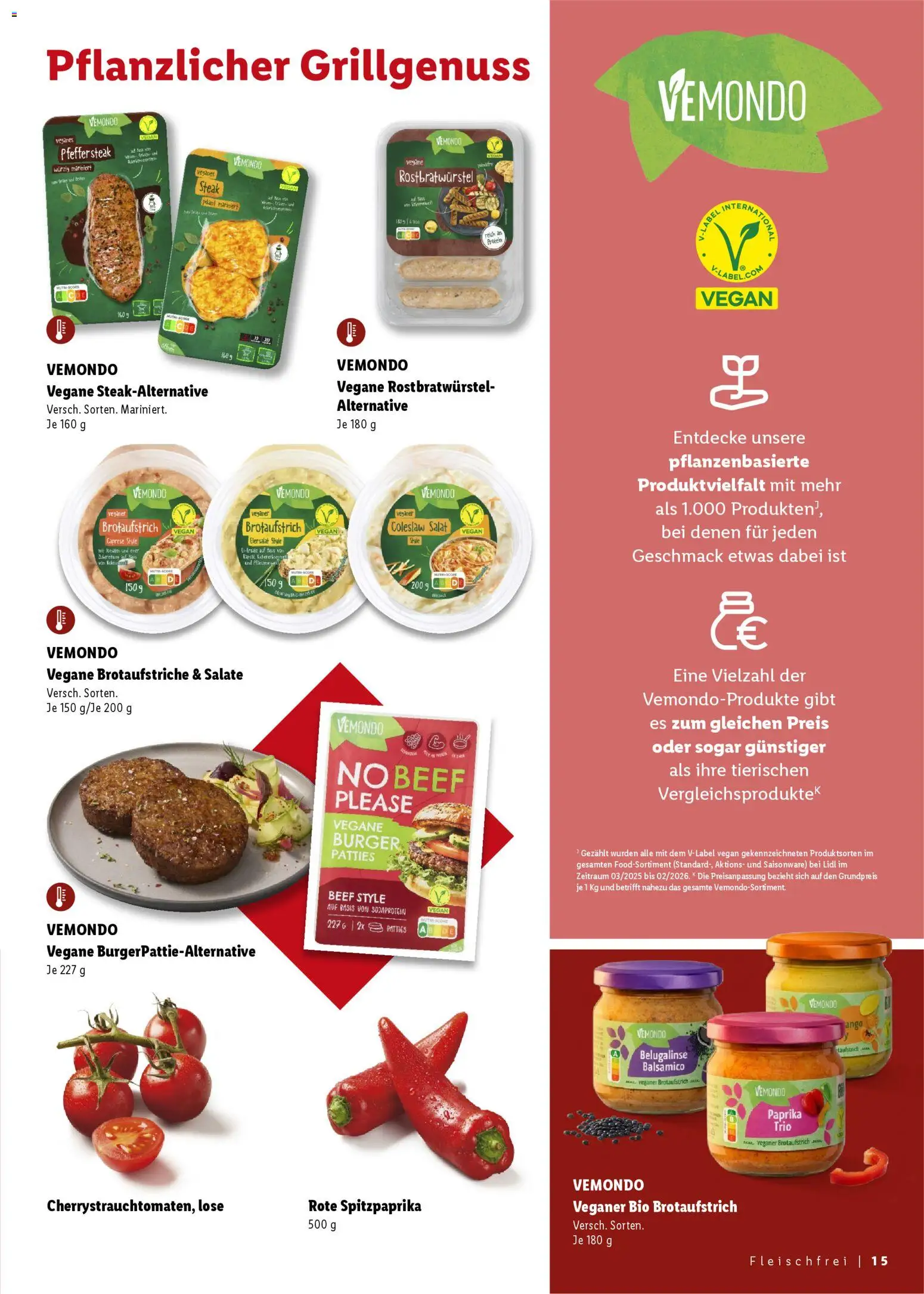Lidl Prospekt – gültig ab 25.04.2026 | Seite: 15 | Produkte: Eier, Balsamico, Paprika, Steak