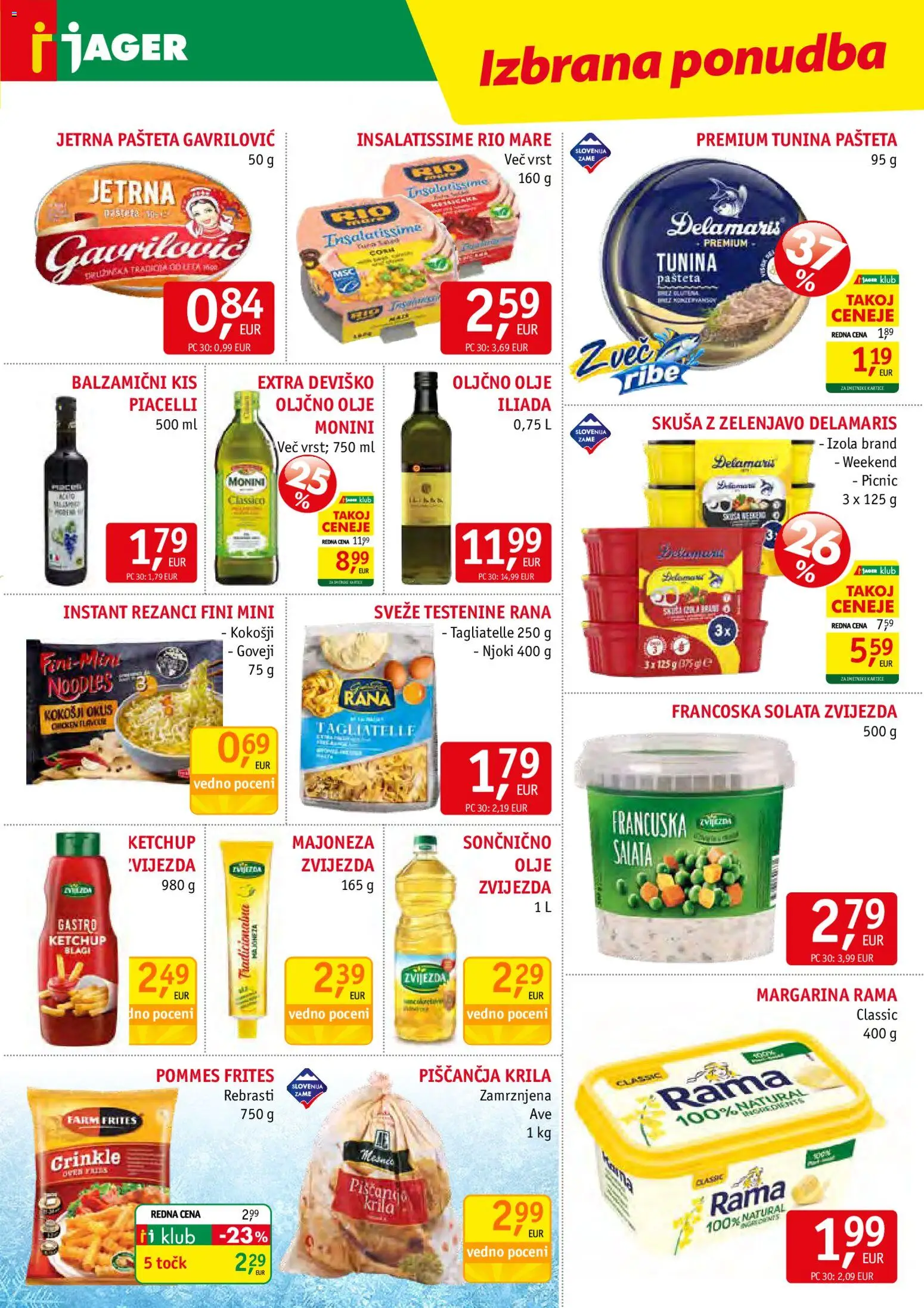 Novi Jager katalog ponudbe – veljaven od 09.09.2026 | Stran: 9