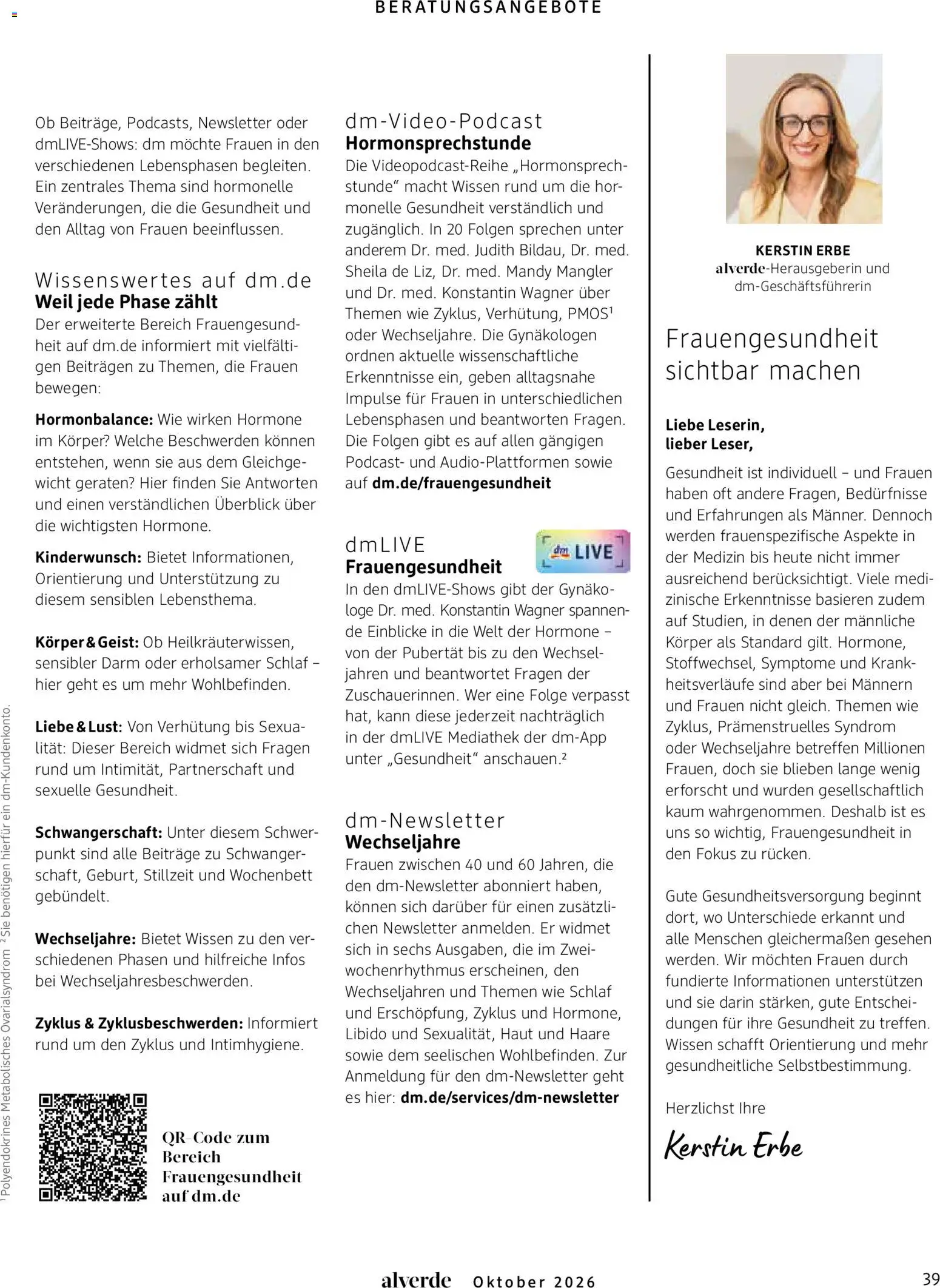 dm drogerie Prospekt – gültig ab 01.10.2026 | Seite: 39