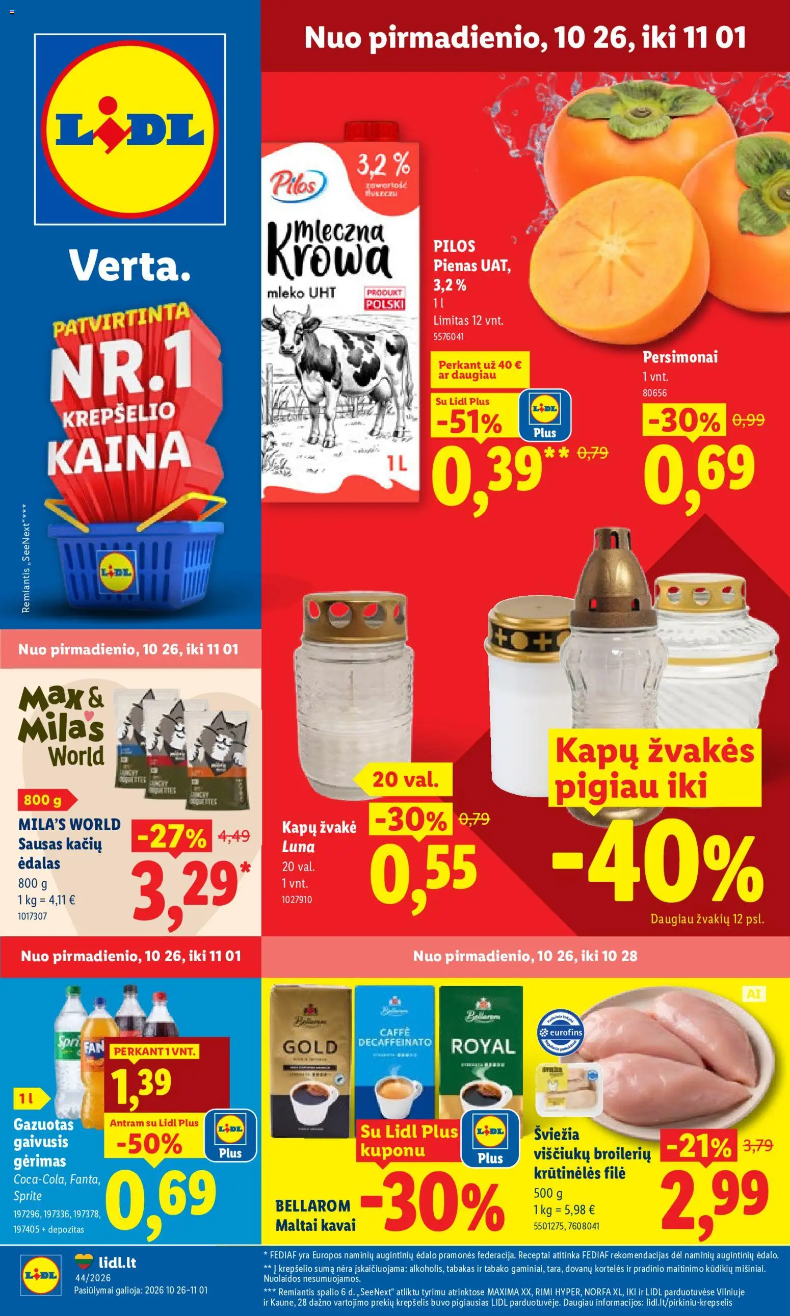 LIDL akcijos nuo 2026.10.26 | Puslapis: 1