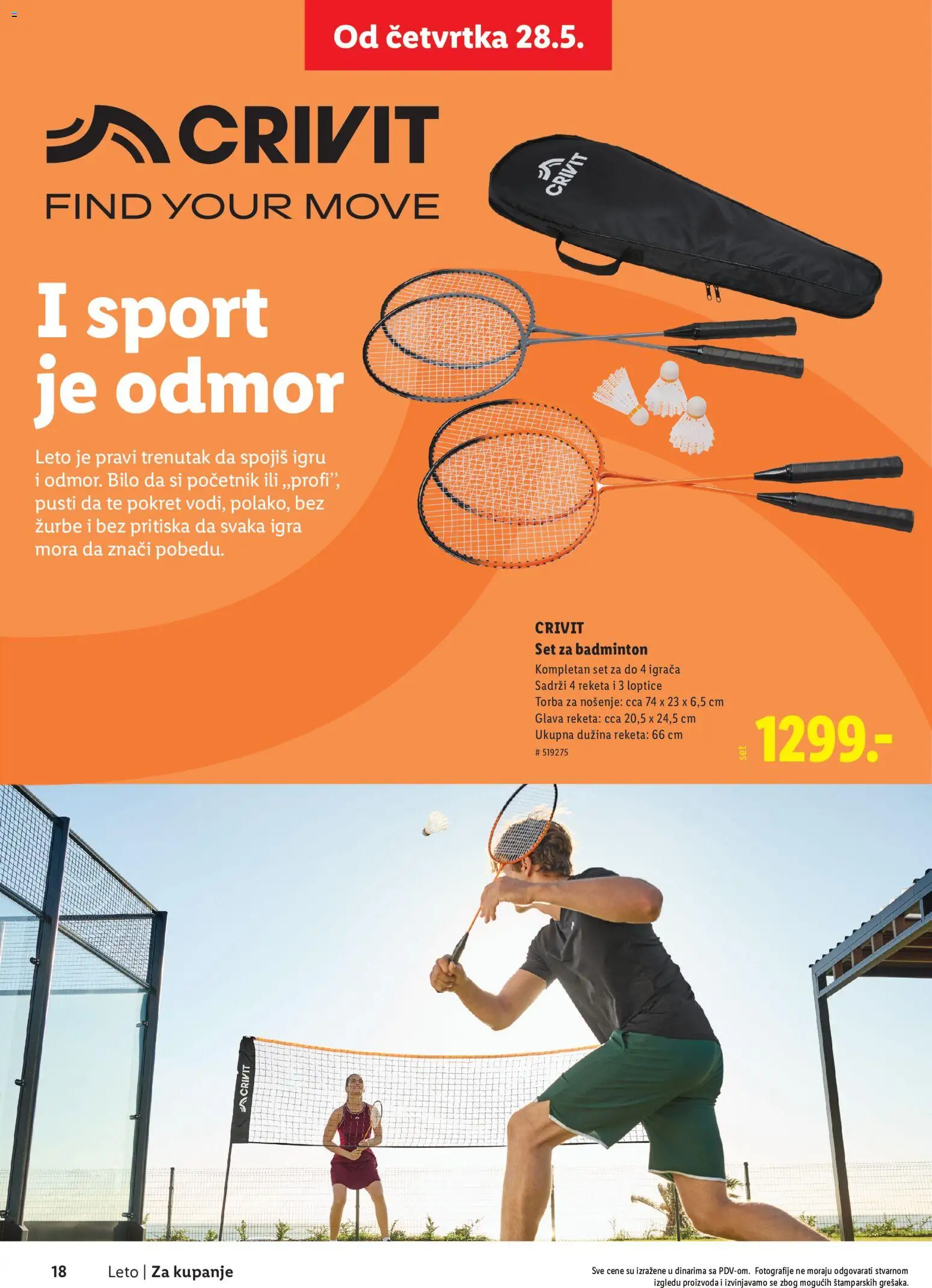 Lidl katalog - važi od 28.05.2026 | Strana: 18 | Proizvode: Torba