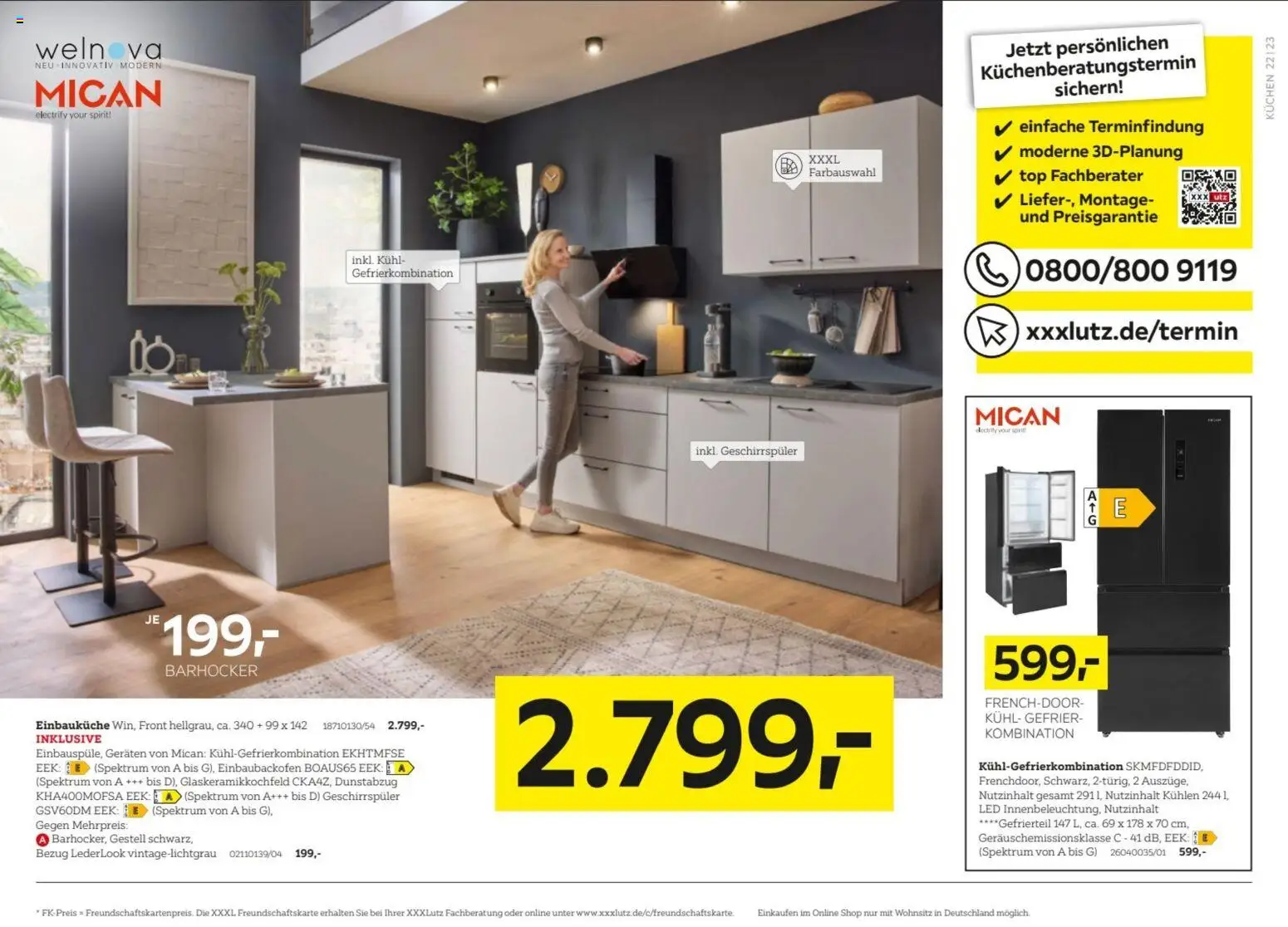 XXXLutz Prospekt – gültig ab 27.06.2026 | Seite: 30 | Produkte: Top, Geschirrspüler, Dunstabzug, Kühlgefrierkombination