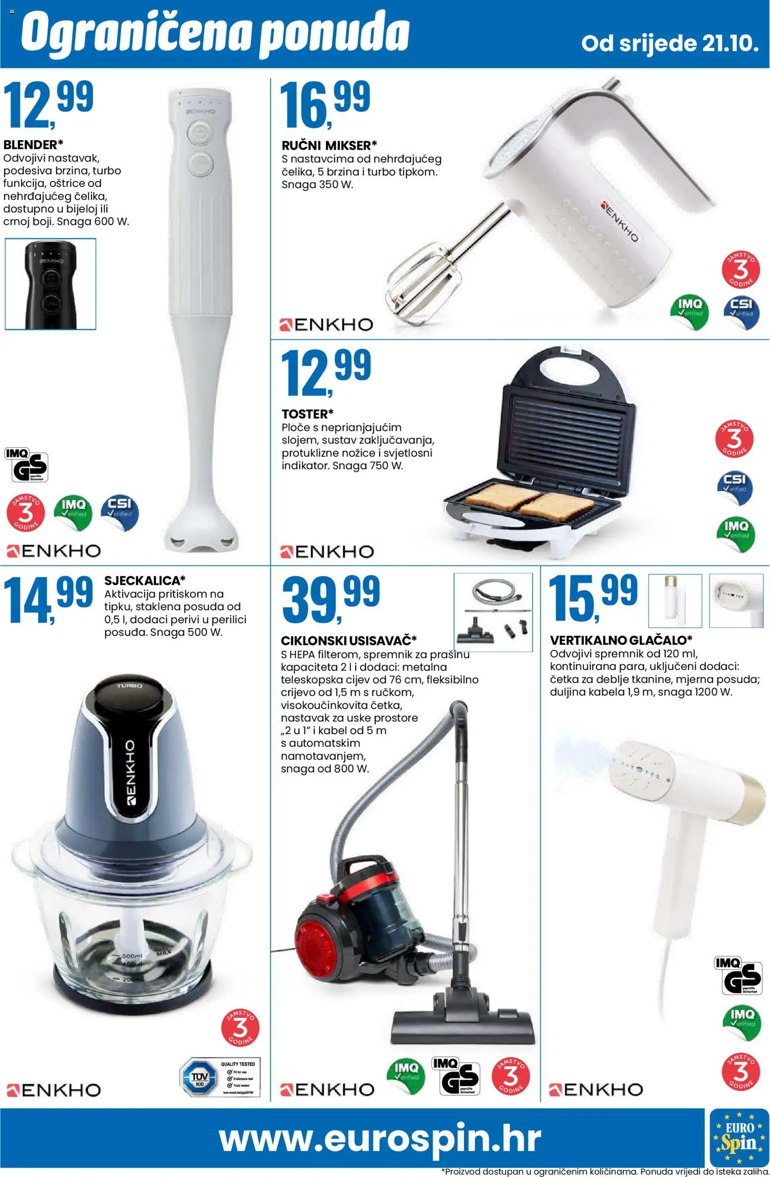 Eurospin katalog | vrijedi od 21.10.2026 | Stranica: 15