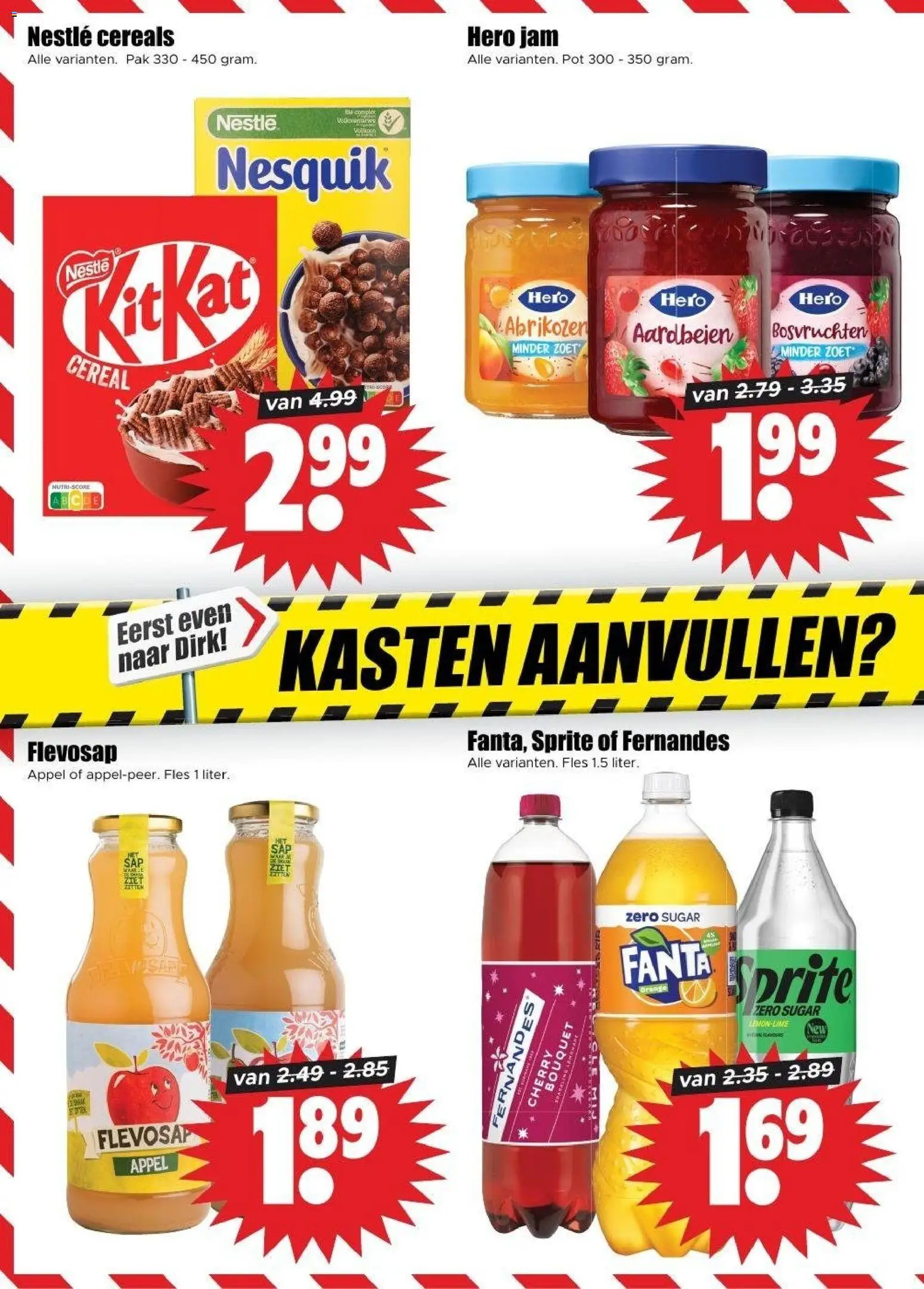 {H1} | Pagina: 14 | Producten: Pot, Fanta, Bosvruchten, Appel