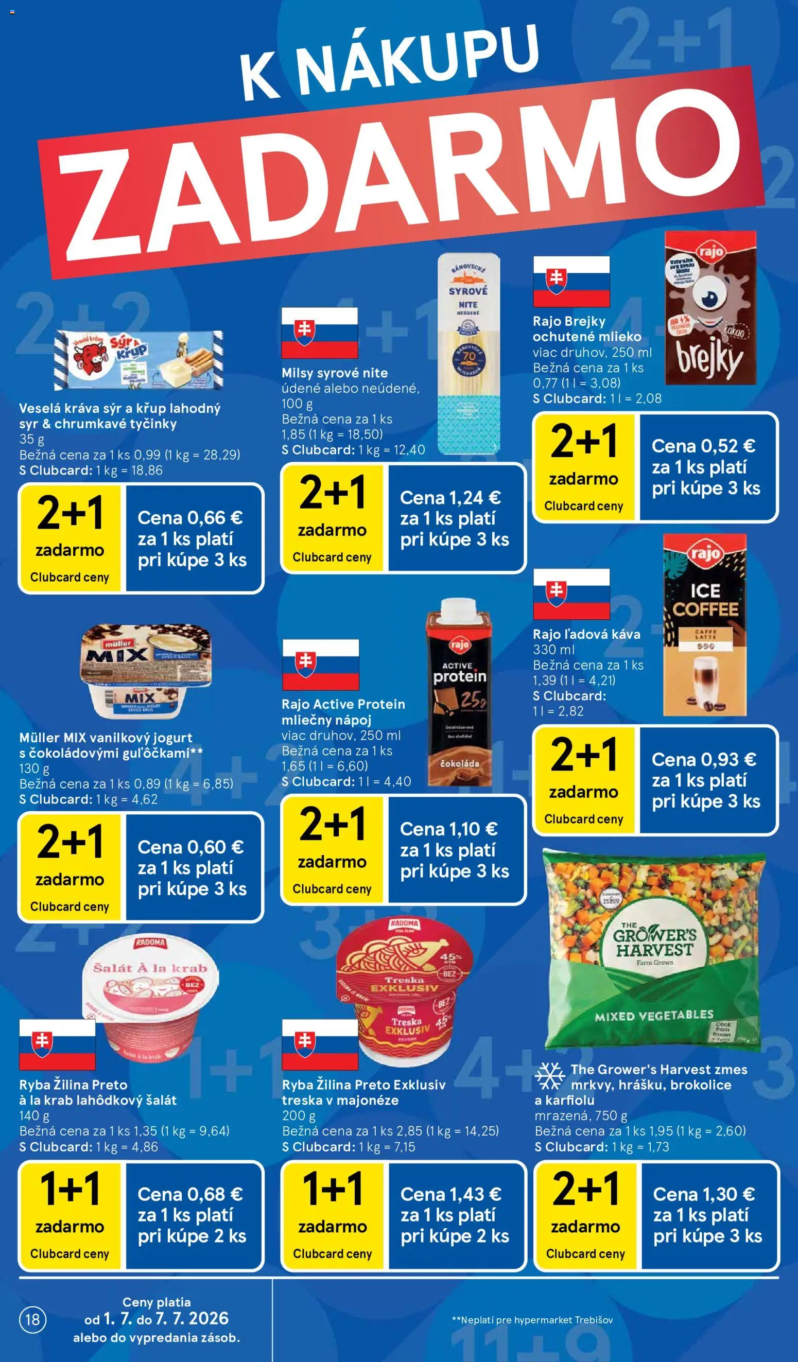 Nové Tesco akcie – leták je platný od 01.07.2026 | Strana: 18