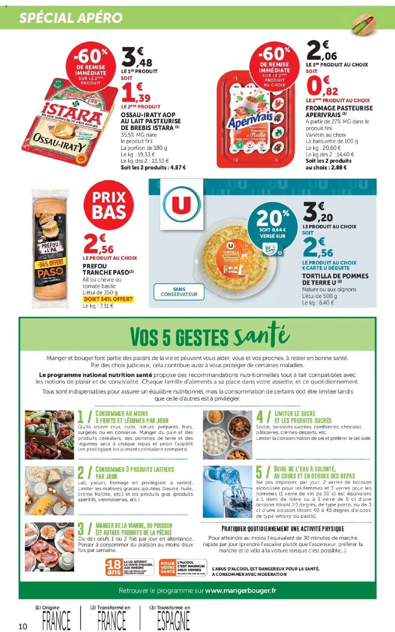 {H1} | Page: 10 | Produits: Ail, Fruits, Œufs, Oignons