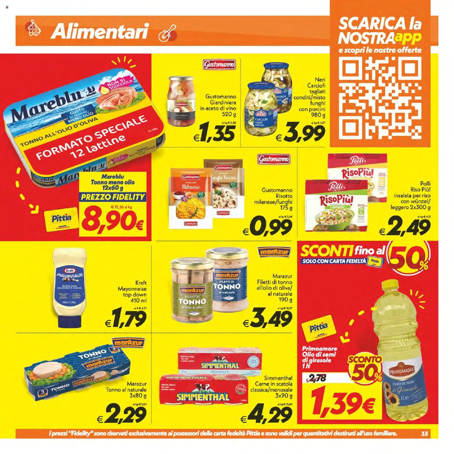 Volantino SuperConveniente del 02/07/2026 | Pagina: 35 | Prodotti: Top, Carciofi, Aceto, Scatola
