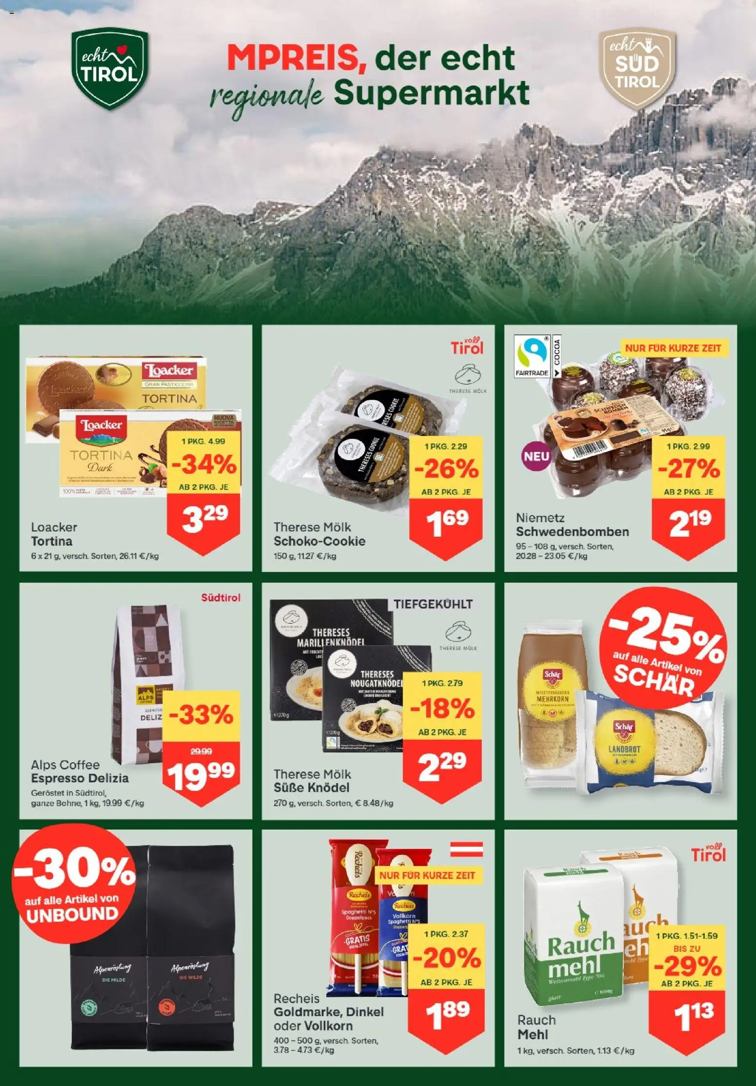 MPREIS Absam gültig ab 10.09.2026 | Seite: 6 | Produkte: Mehl, Grat, Spaghetti, Geröstet