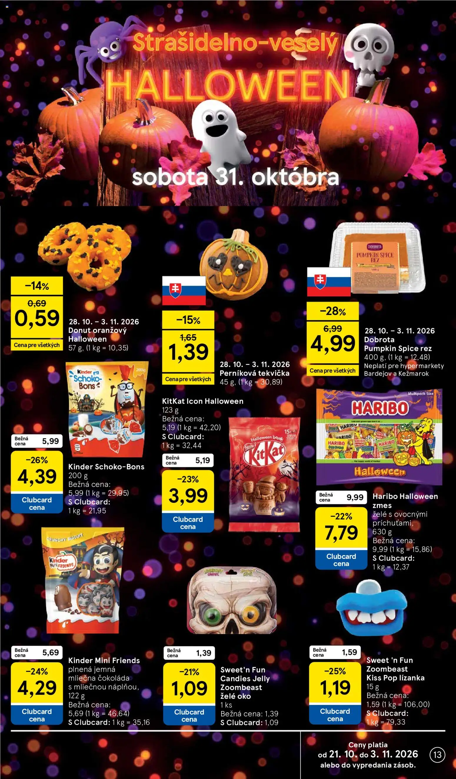Nové Tesco akcie – leták je platný od 28.10.2026 | Strana: 13