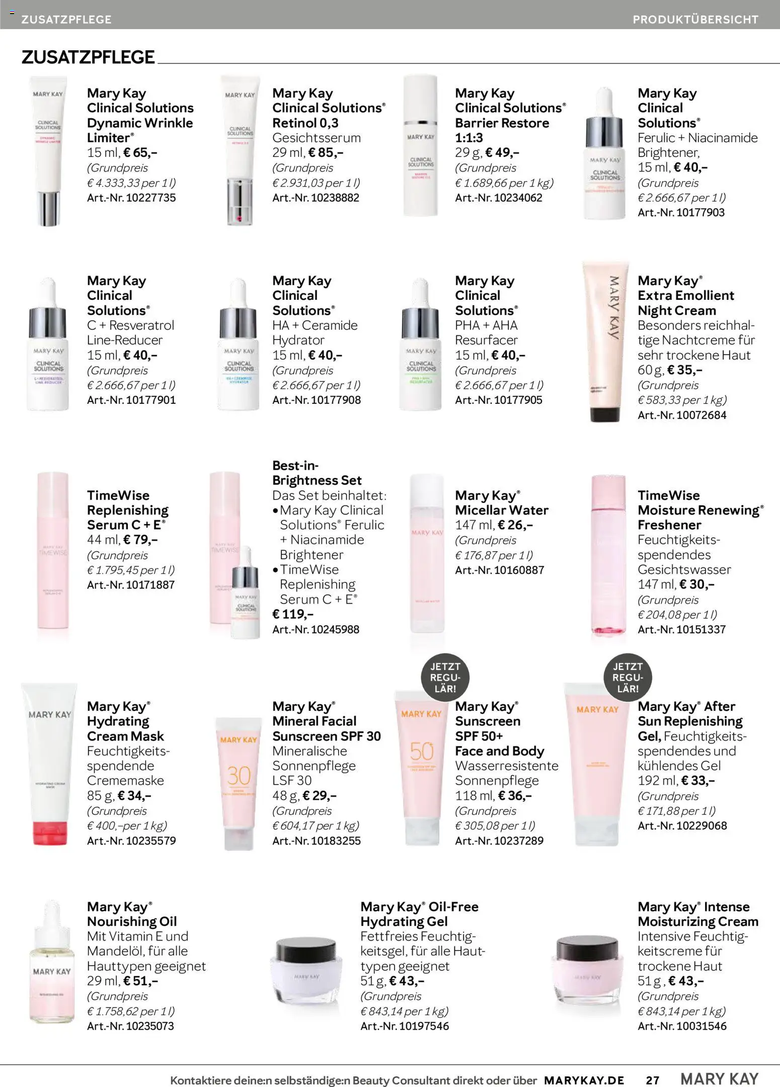 Mary Kay Katalog – gültig ab 16.07.2026 | Seite: 27