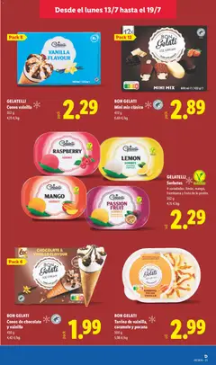 Vista previa GELATELLI, Conos vainilla, Conos de vainilla válido desde el 13/07/2026 | Página: 23