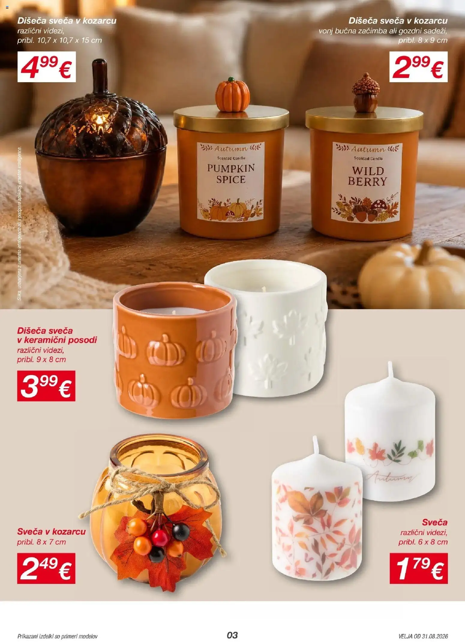 Novi Kalia katalog ponudbe – veljaven od 31.08.2026 | Stran: 3