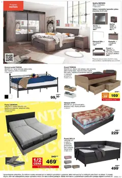Sconto nábytok leták platný od 22.04.2026 | Strana: 14 | Produkty: Posteľ, Skriňa, Kovová posteľ, Komoda