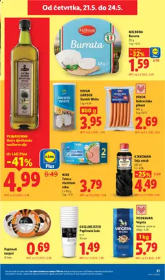 NIXE Tuna u vlastitom soku, 2 x 195 g - Pregled kataloga iz trgovine Lidl, vrijedi od 18.05.2026 | Stranica: 51