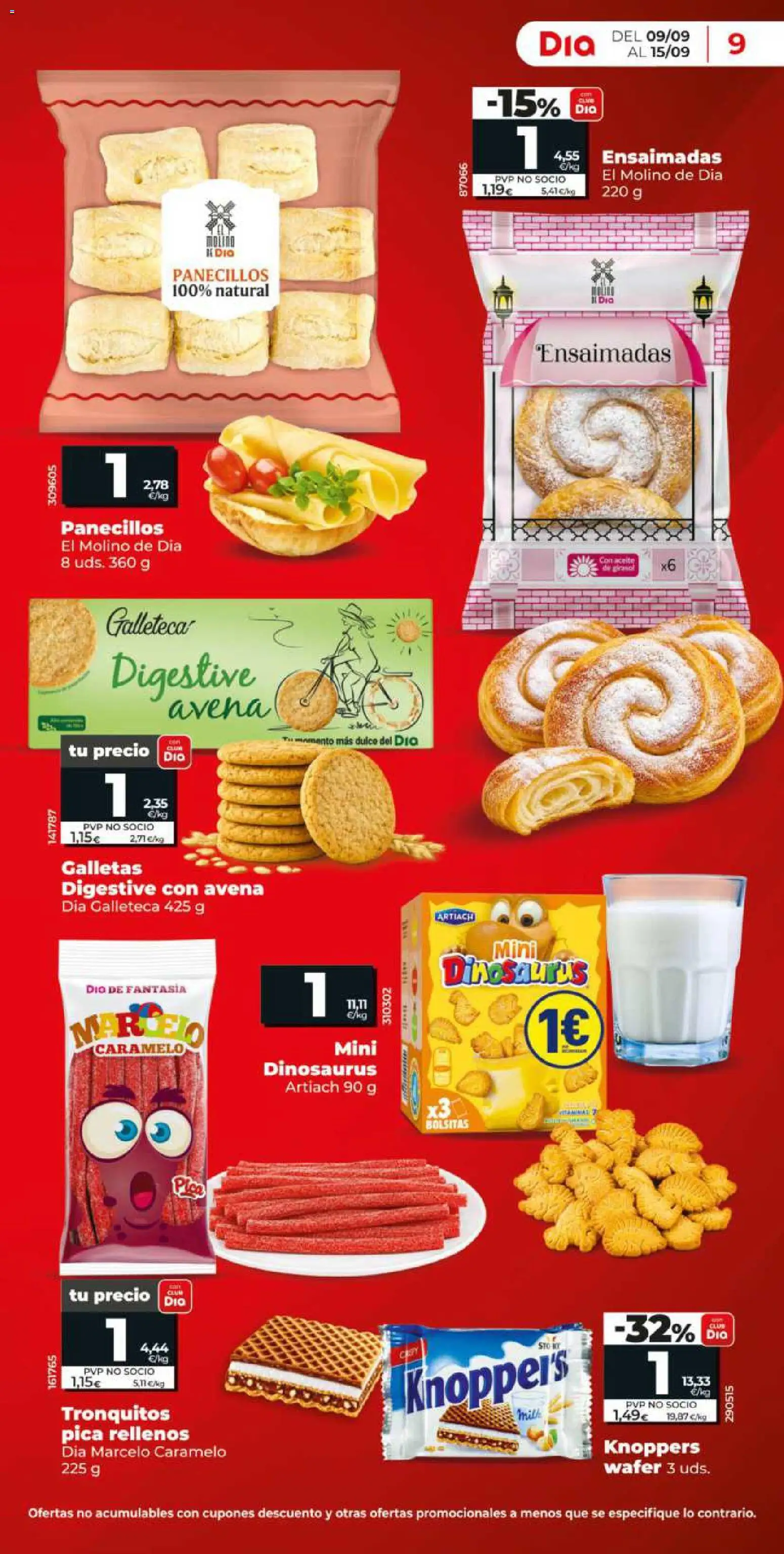 Dia - folleto │ válido desde el 09/09/2026 | Página: 9 | Productos: Dulce, Galletas