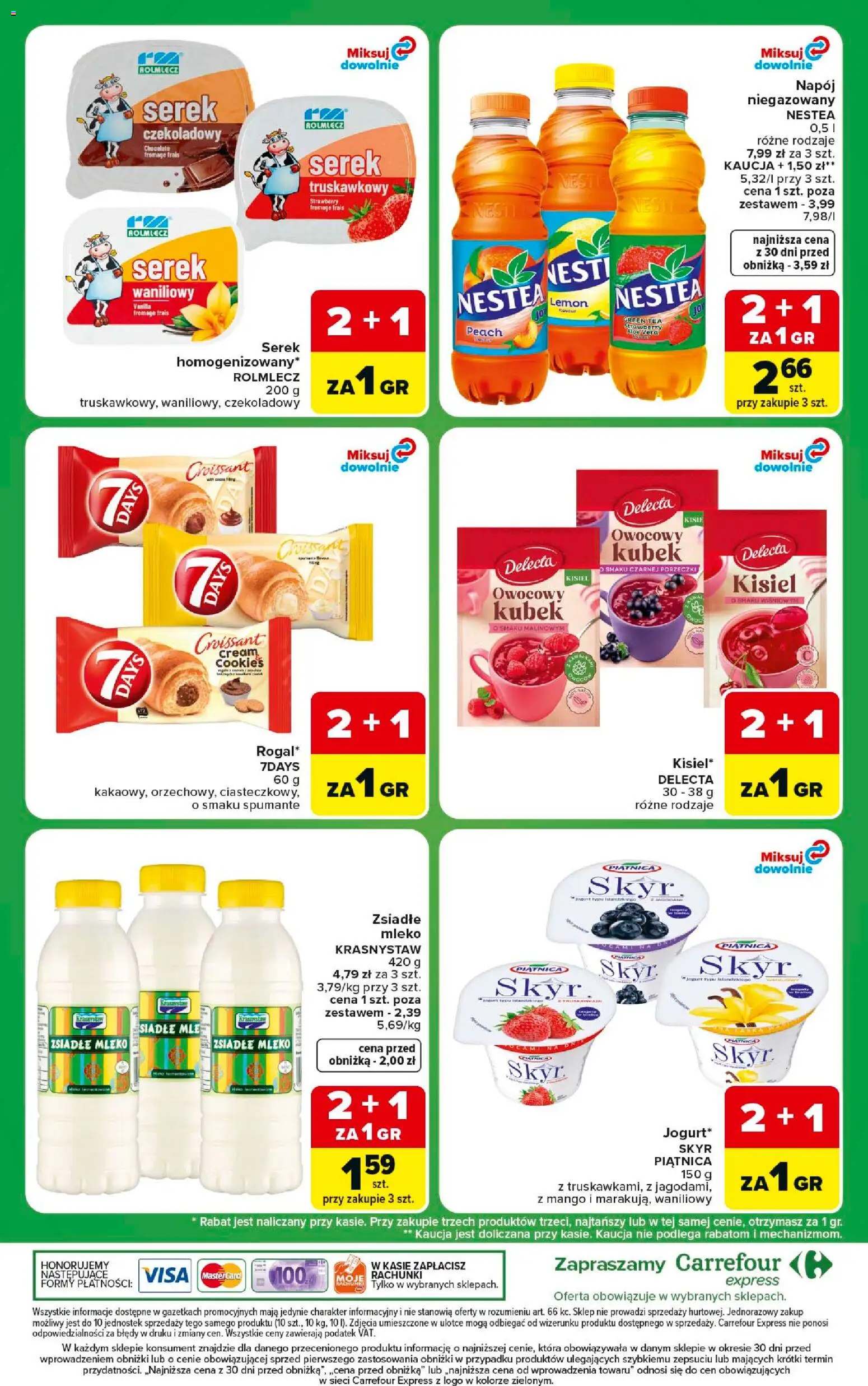 Carrefour gazetka - Express od 21.07.2026 | Strona: 8 | Produkty: Mango, Serek, Mleko, Skyr