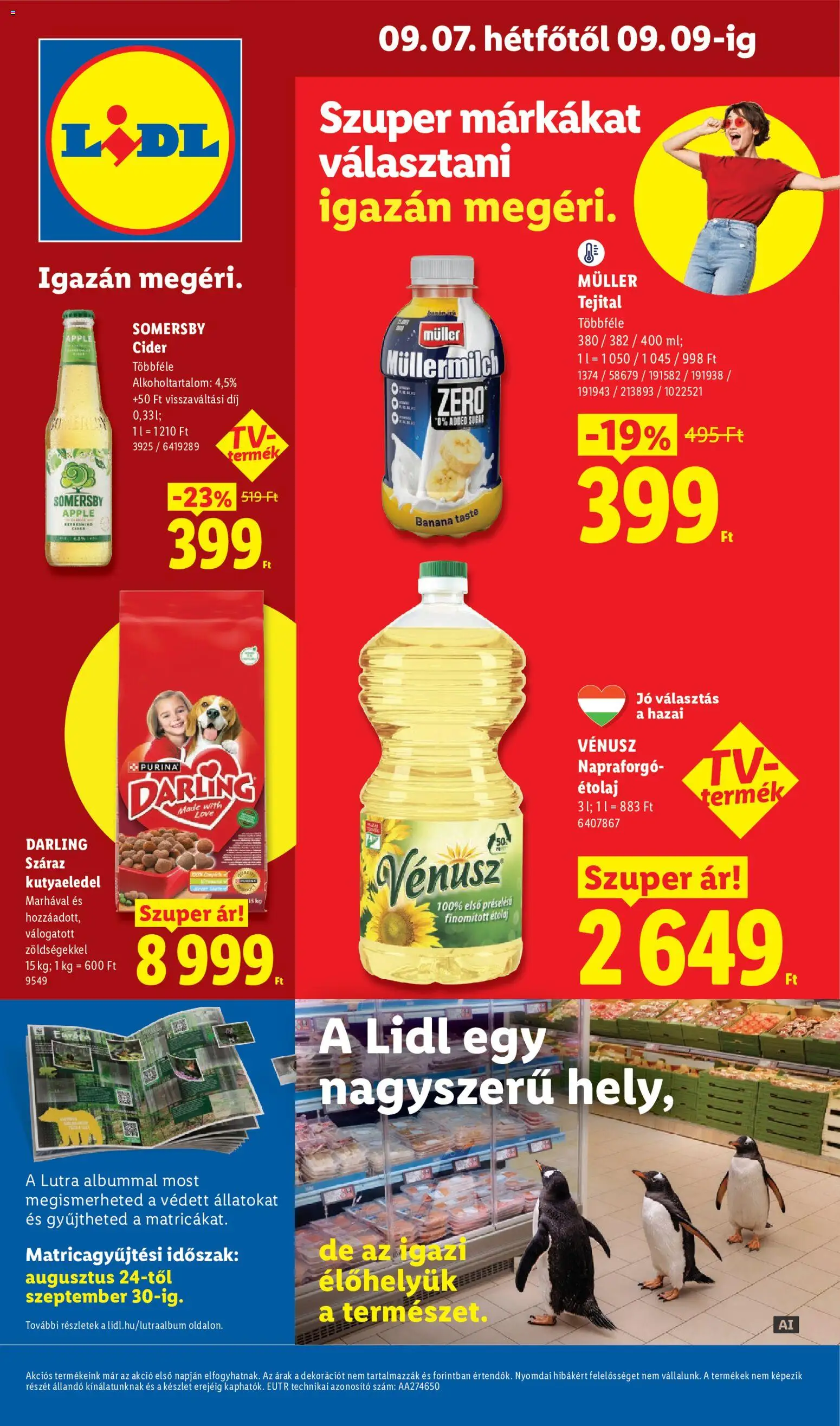 Lidl akciós ujság - amely érvényes a következő dátumtól: 2026.09.03. | Oldal: 70