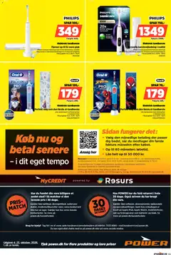 Power - Tilbudsavis gyldig fra 23/10/2026 | Side: 43 | Produkter: Tandbørste, Telefon, Søm, Spil