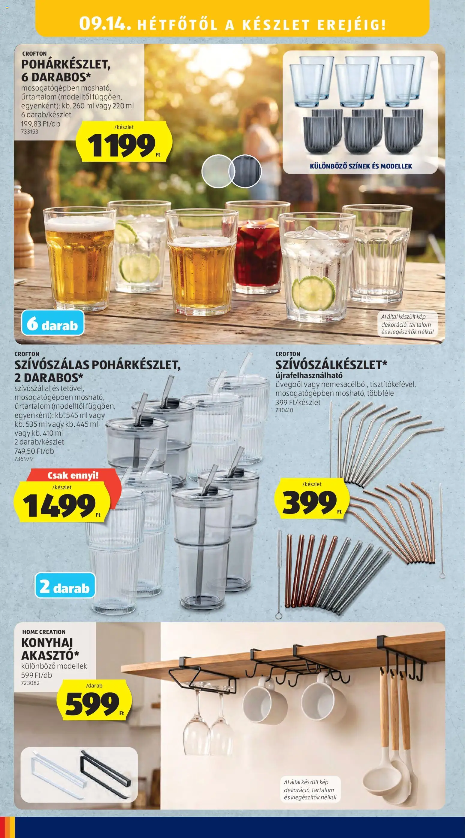 Aldi akciós ujság - amely érvényes a következő dátumtól: 2026.09.10. | Oldal: 44