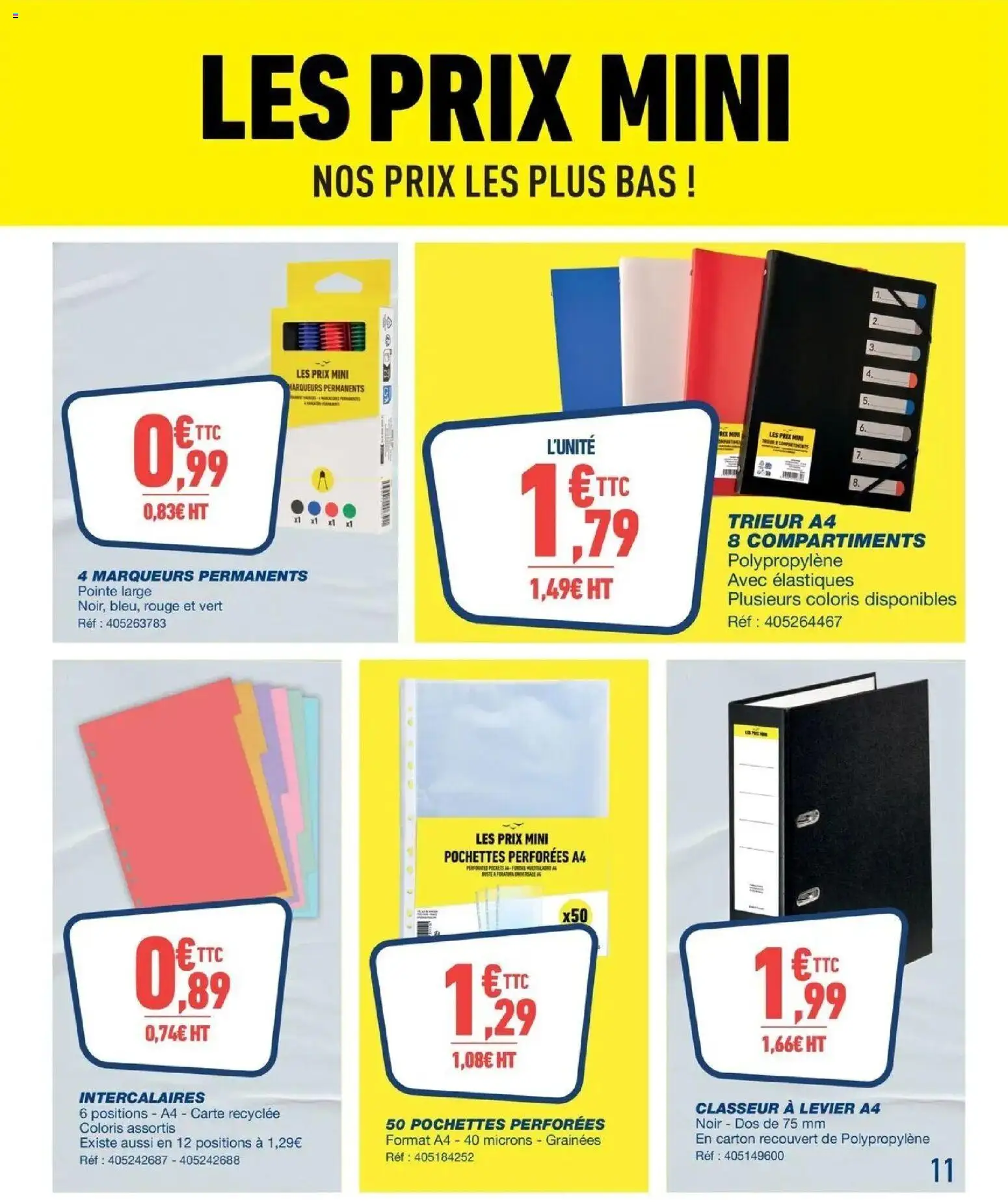Bureau Vallée - Prix en folie! à partir du 02/11/2026 - promo en ligne | Page: 11 | Produits: Élastiques