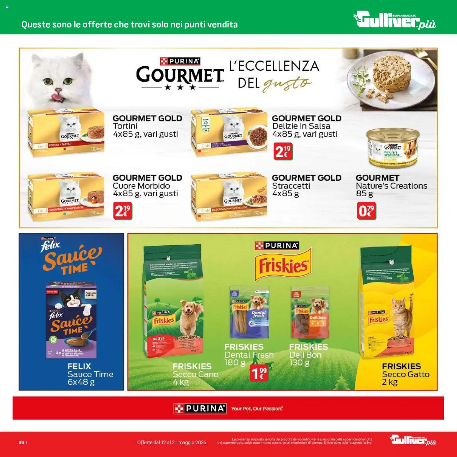 Volantino Gulliver del 12.05.2026 | Pagina: 40