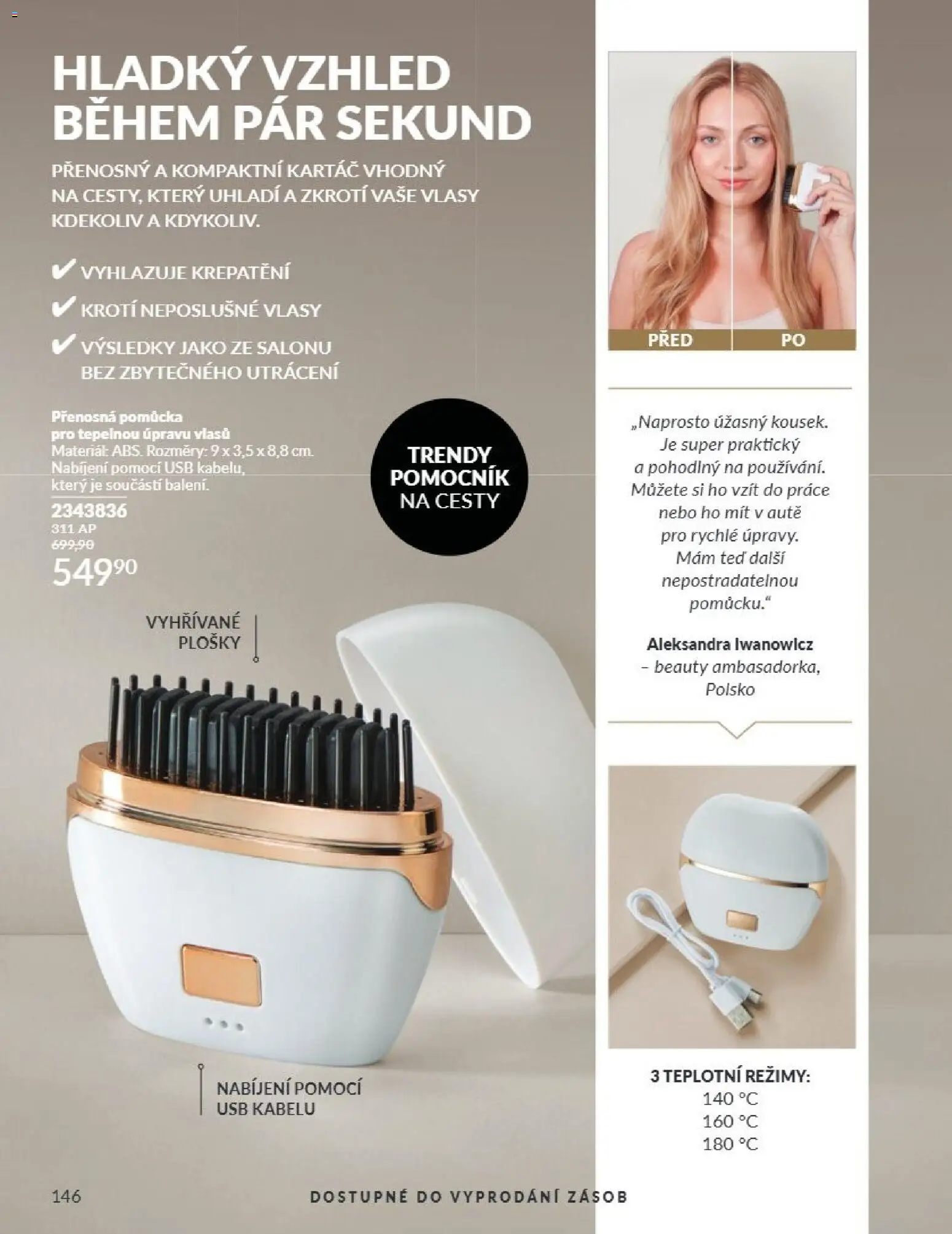 Avon Katalog 07/2026 od 01.07.2026 | Strana: 146 | Produkty: USB, Kartáč