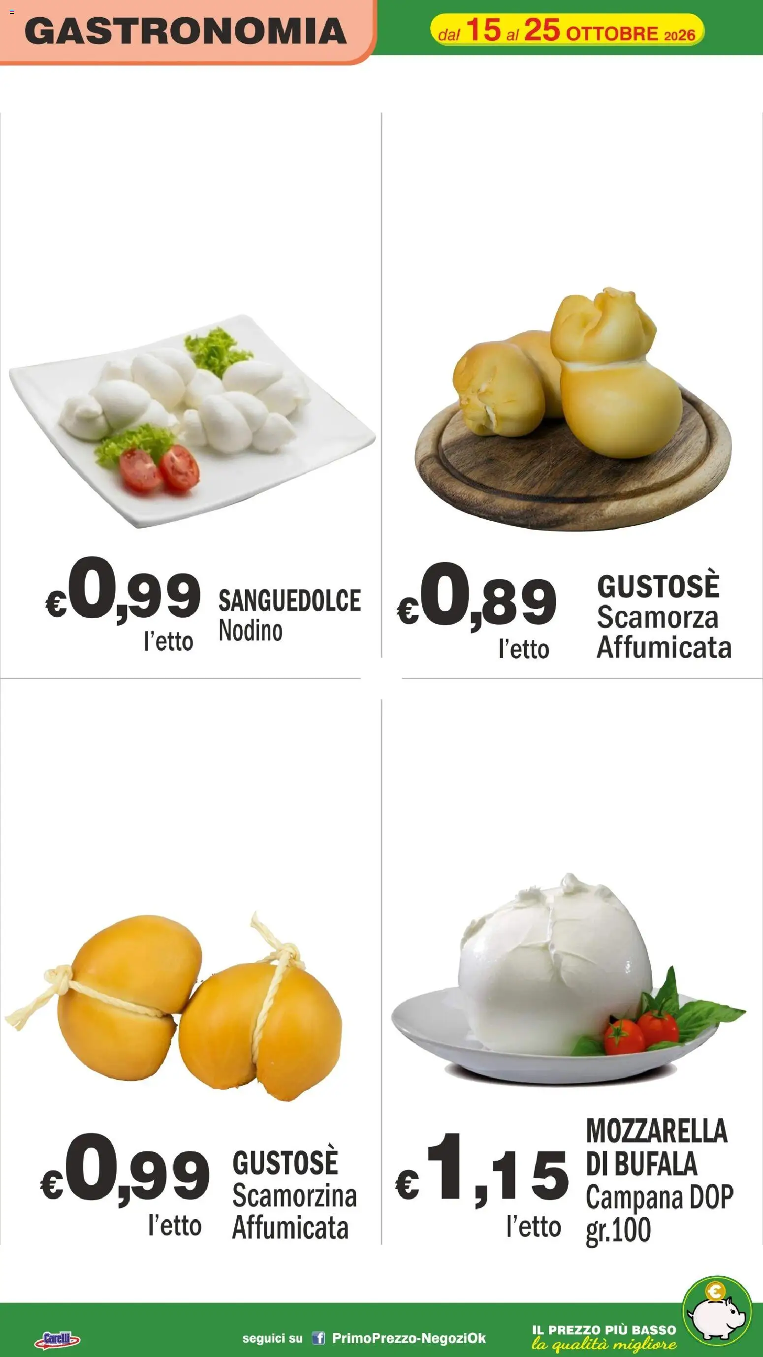Volantino Primo Prezzo del 15/10/2026 | Pagina: 48