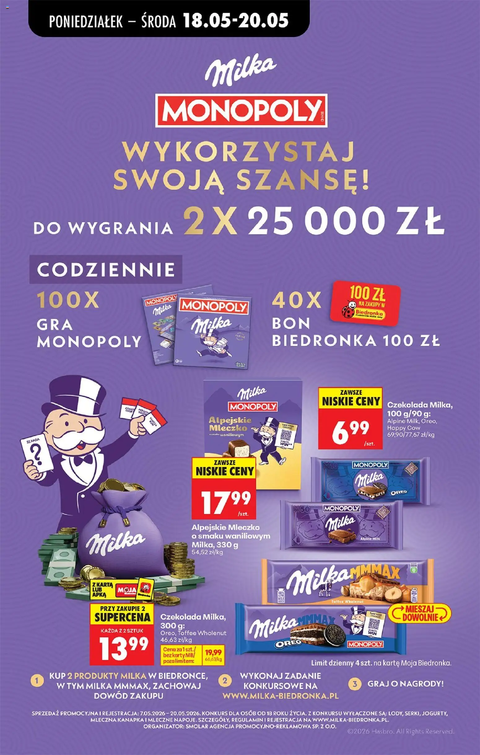 Biedronka Polsko leták od 18.05.2026 | Strana: 65 | Produkty: Milka, Oreo