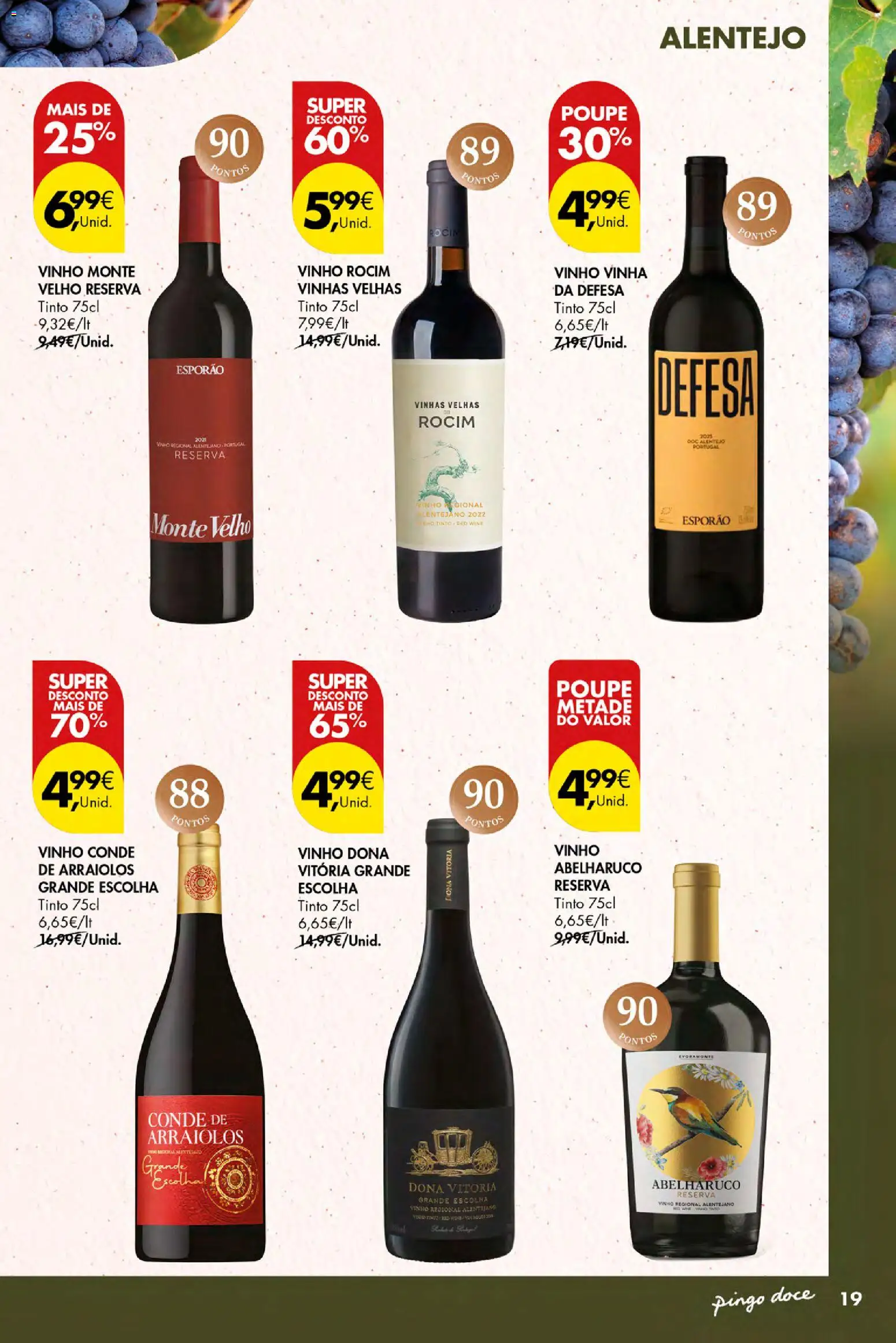 Pingo Doce Vinhos e Sabores de Portugal Açores │ válido de 17/09/2026 | Página: 19 | Produtos: Vinho