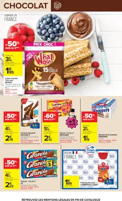 Carrefour - Prévisualisation de Granola "Lot de 3" LU, Chocolat au lait, 3 x 200 g. valide à partir de 08/09/2026 | Page: 26