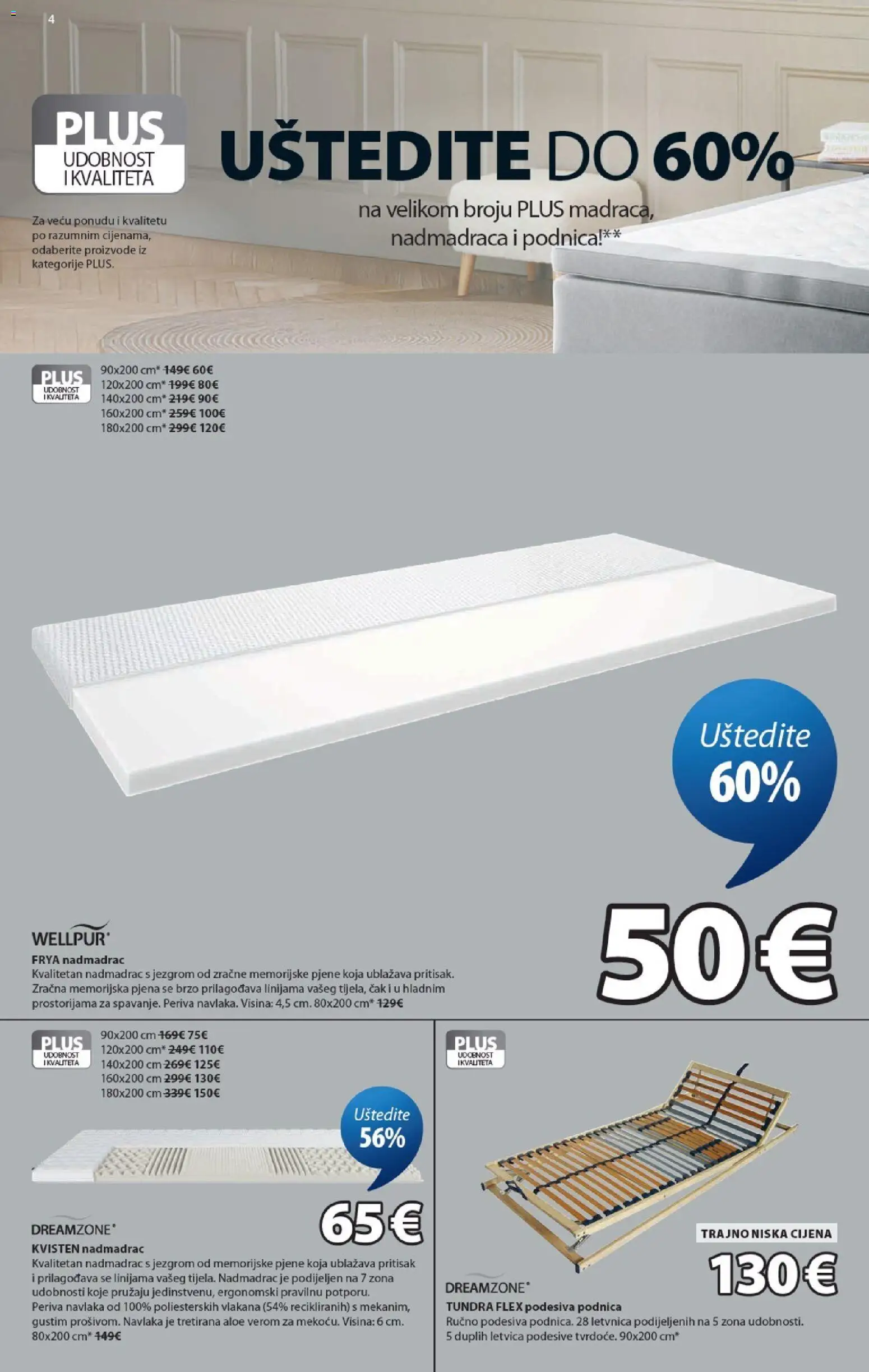 JYSK katalog | vrijedi od 09.09.2026 | Stranica: 4