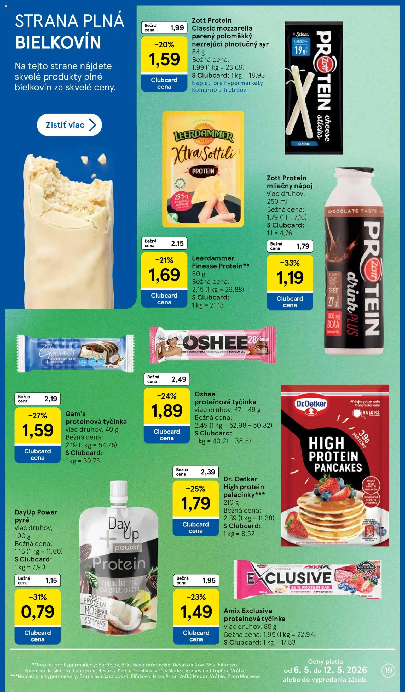 Nové Tesco akcie – leták je platný od 06.05.2026 | Strana: 19
