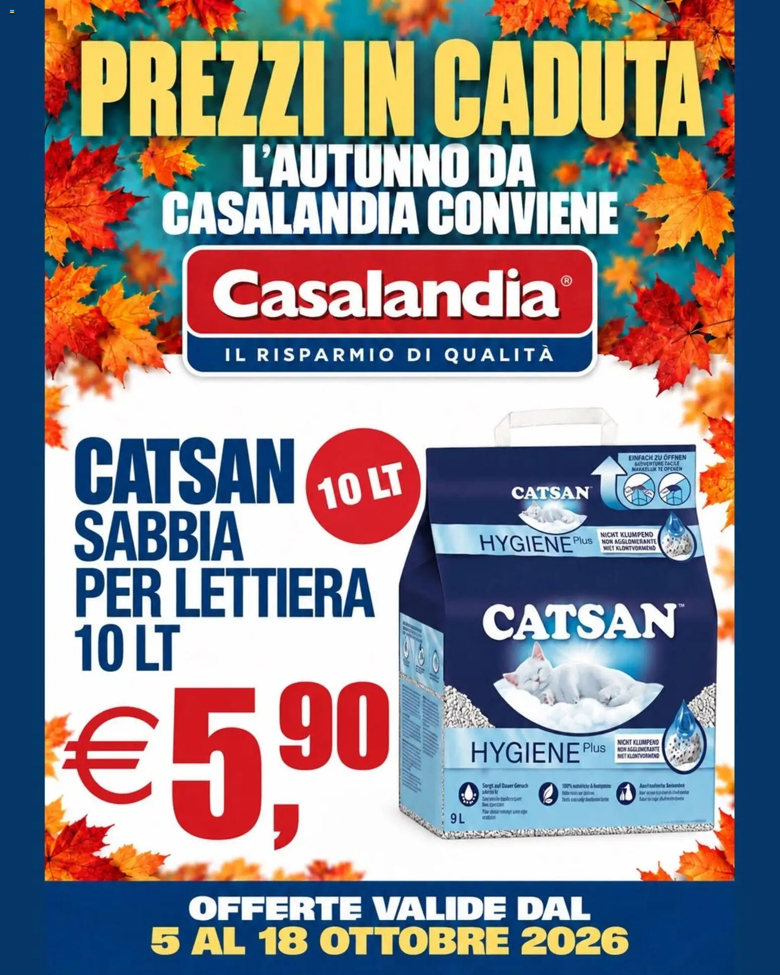 Volantino Casalandia del 05/10/2026 | Pagina: 1