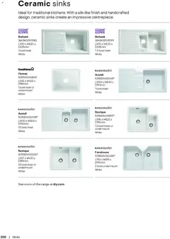 Preview of B&Q - Kitchens valid from 16.12.2025 | Page: 193 | Products: Bowl