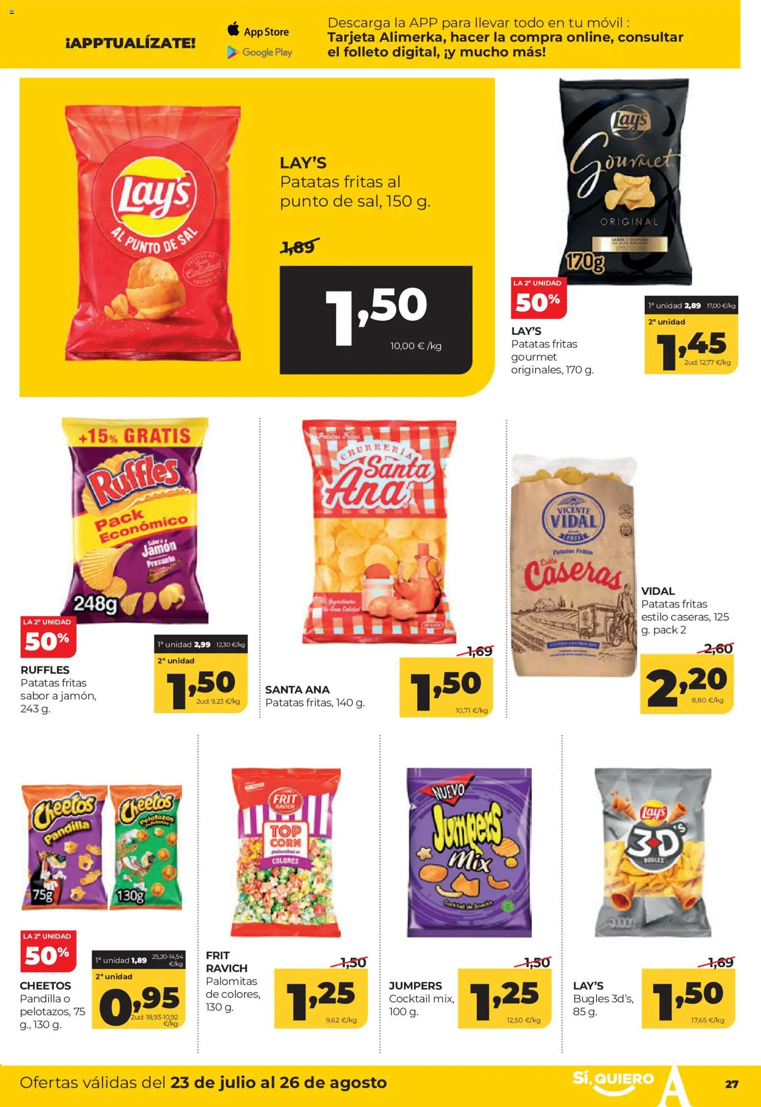 Alimerka folleto Asturias │ válido desde el 23/07/2026 | Página: 27 | Productos: Jamón