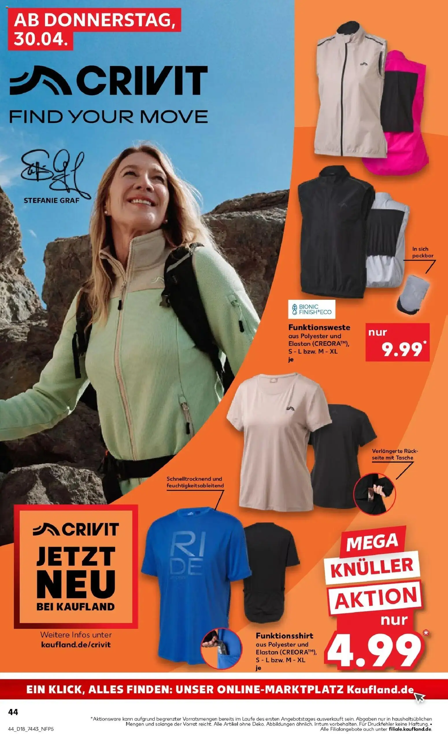 Prospekt Kaufland ab 30.04.2026 » Angebote Online zum Blättern | Seite: 44 | Produkte: Tasche, T-Shirt