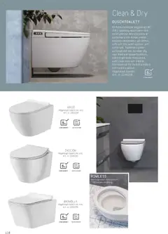Bauhaus - erbjudanden - Förhandsvisning av reklamblad från butik Bauhaus aktuell från 25.08.2025 | Sida: 138 | Produkter: Toalett, Fjärrkontroll