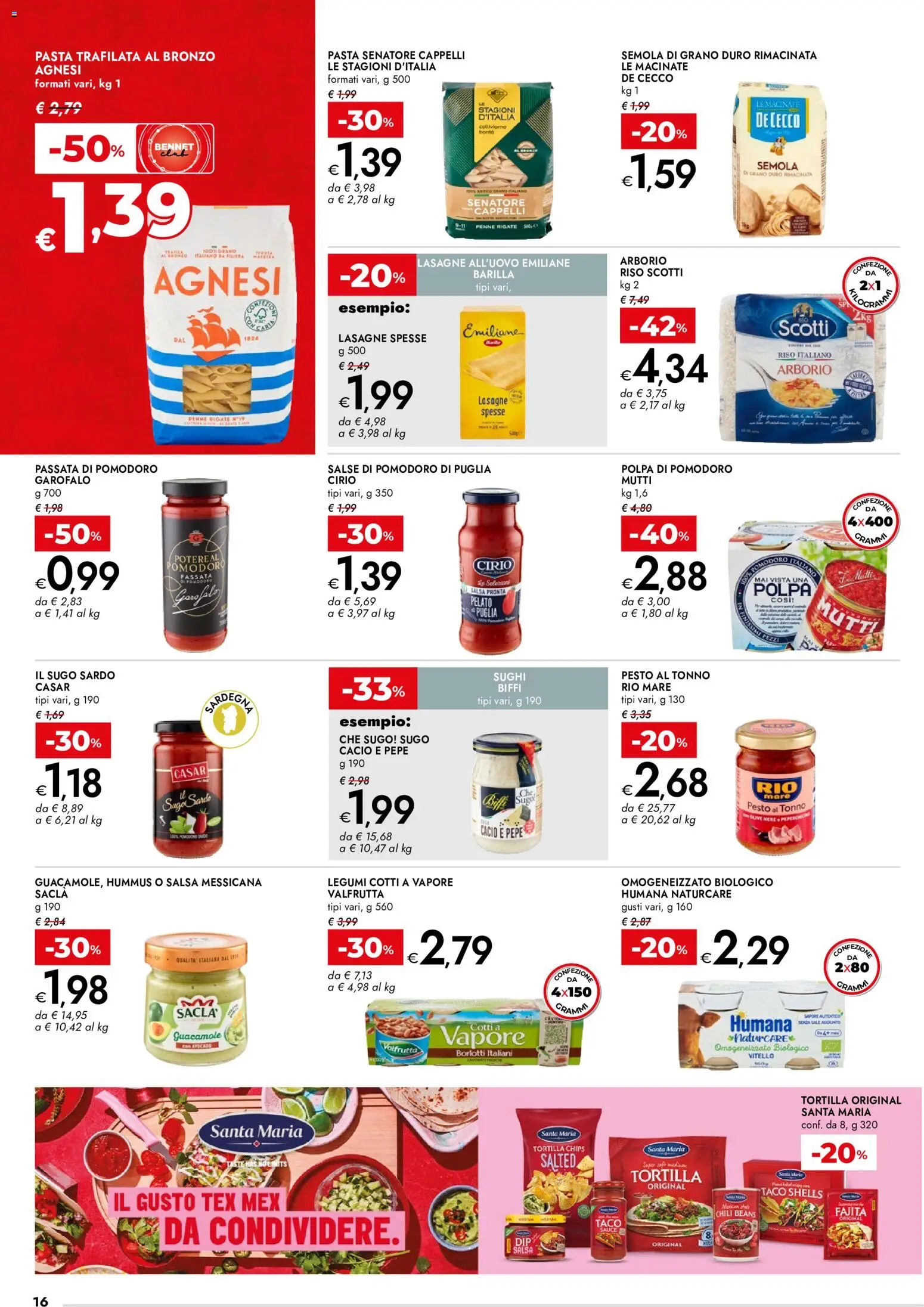 Volantino bennet del 24/09/2026 | Pagina: 16