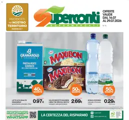 Anteprima del volantino Superconti volantino valido a partire dal 16/07/2026