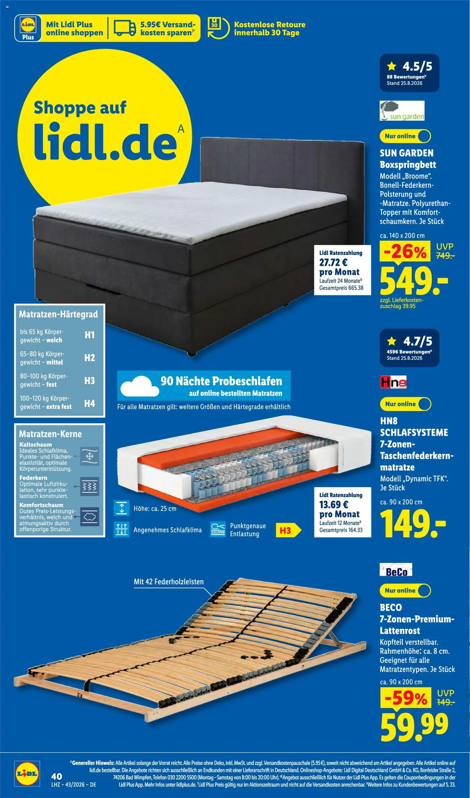 Lidl Německo leták od 19.10.2026 | Strana: 8 | Produkty: Telefon