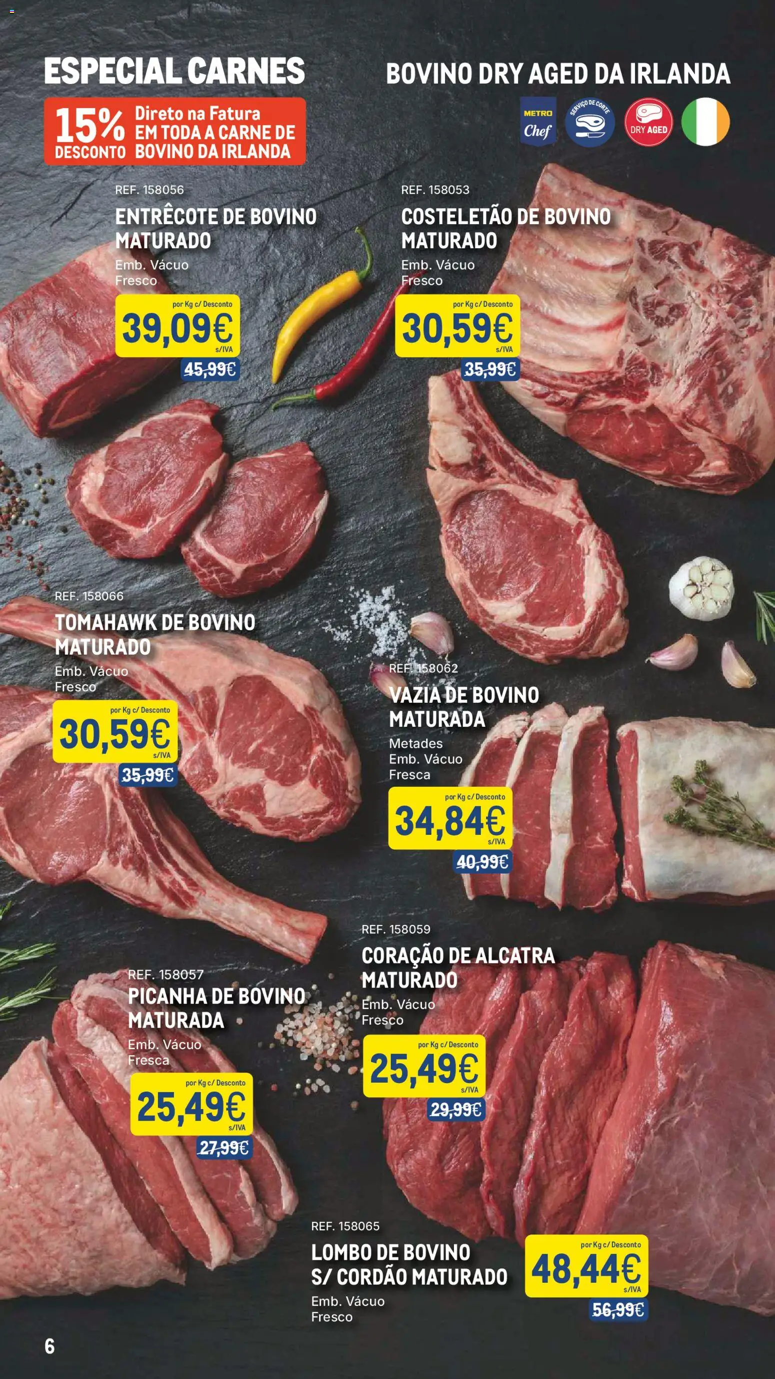 Makro Especial Carnes │ válido de 11.06.2026 | Página: 6 | Produtos: Lombo, Carne