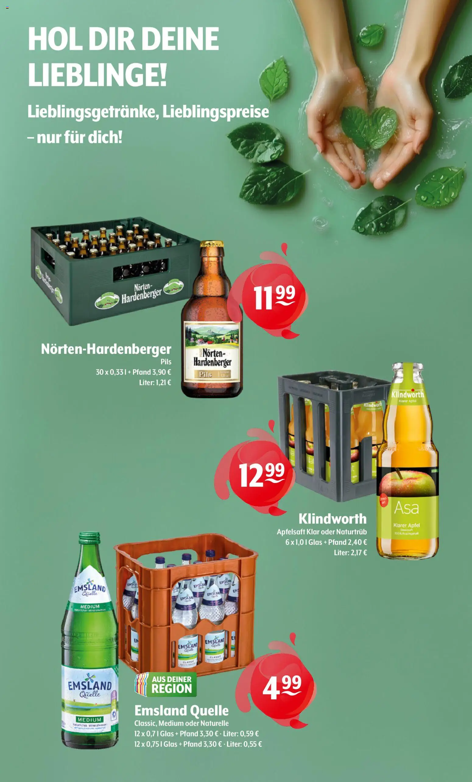Getränke Hoffmann - Nordrhein - Westfalen – gültig ab 06.07.2026 | Seite: 9 | Produkte: Pils, Äpfel, Apfelsaft