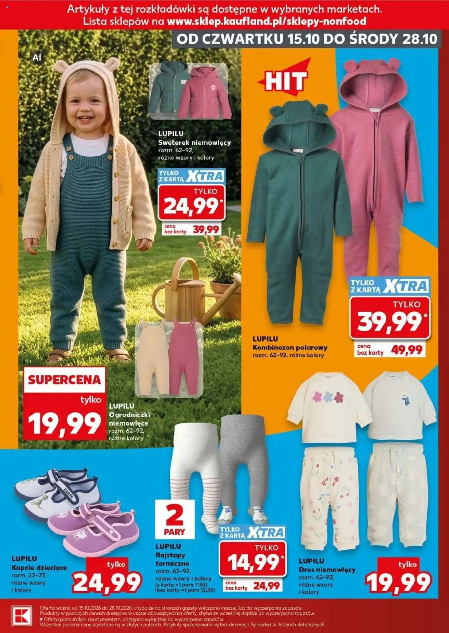 Kaufland gazetka - Złap Okazje od 15.10.2026 - od jutra PDF | Strona: 7 | Produkty: Karta, Kapcie, Rajstopy, Gazety