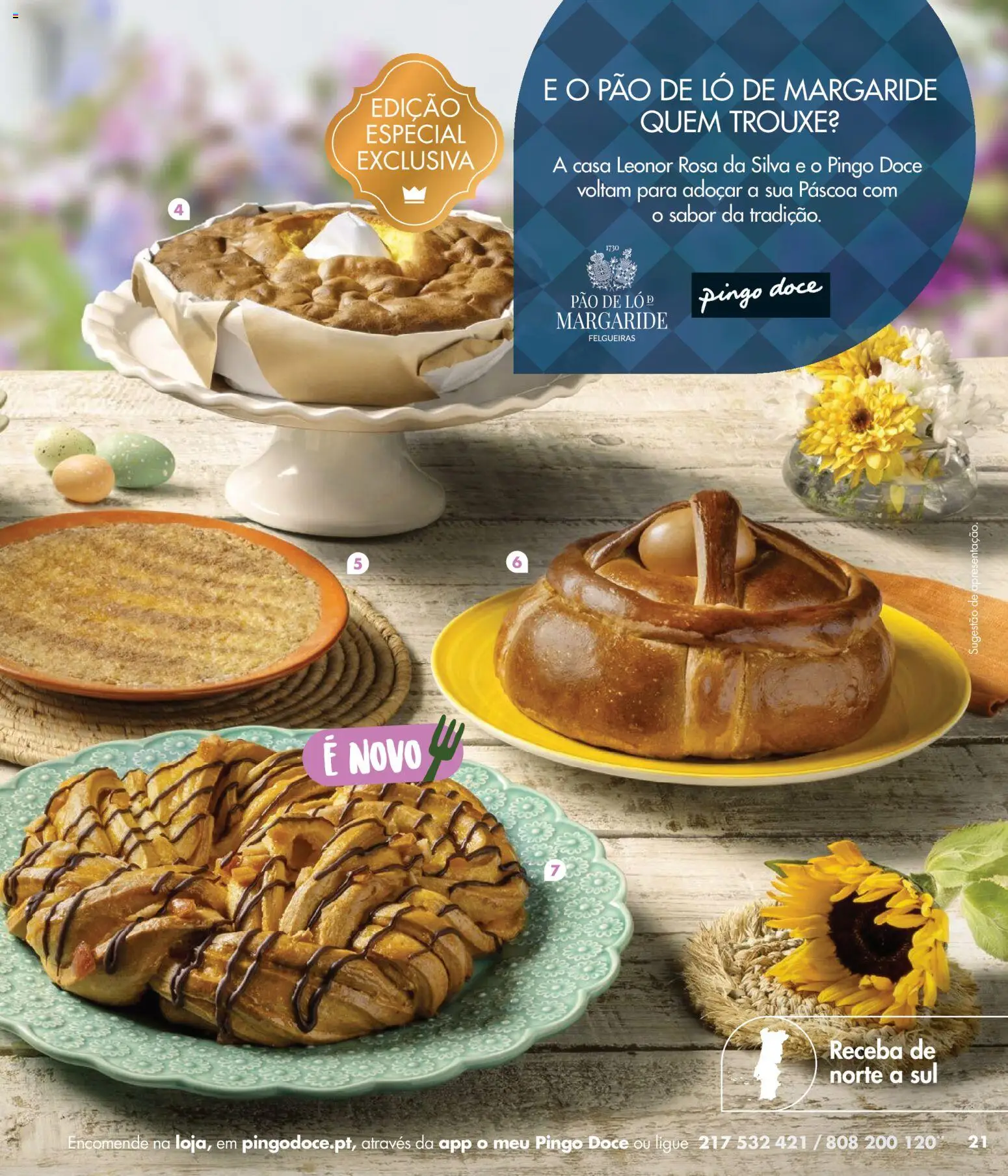 Pingo Doce Encomendas de Páscoa │ válido de 03.03.2026 | Página: 21 | Produtos: Ovos, Pão